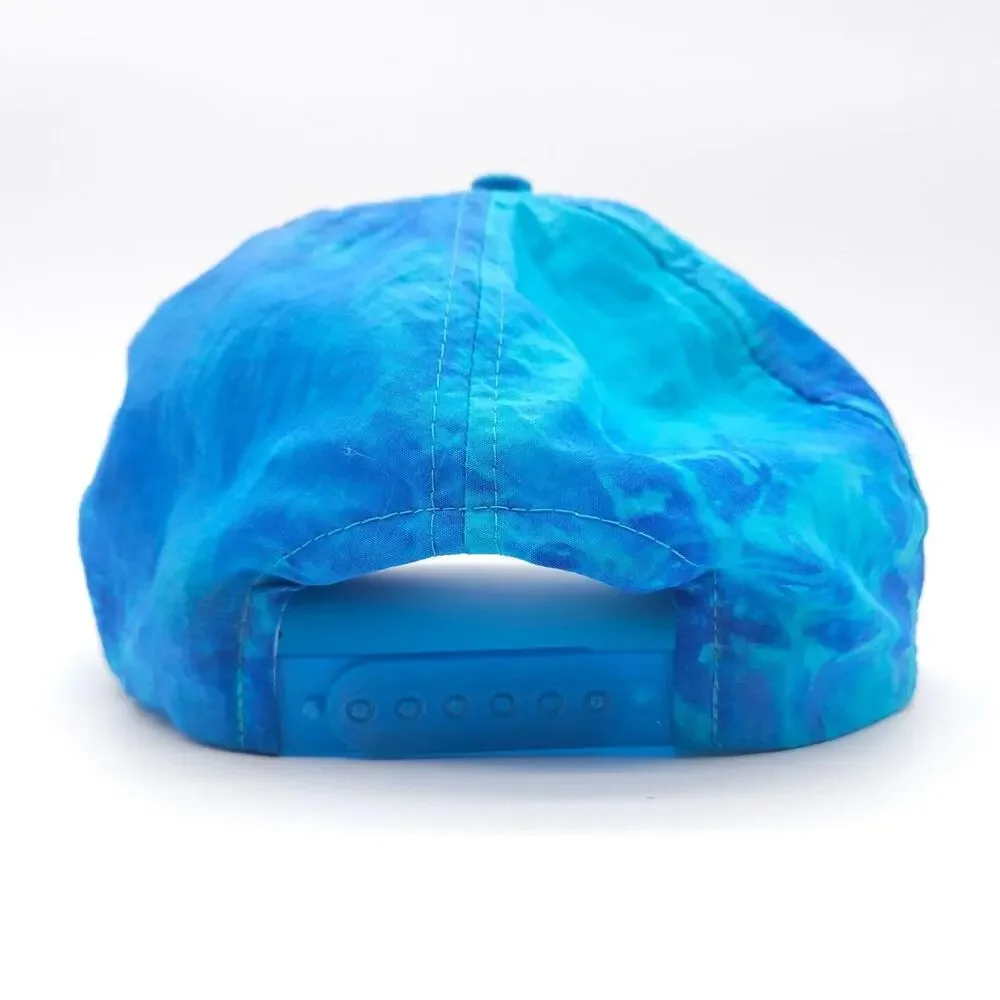 Vintage Columbia‎ Electric Supply Co Snapback Trucker Rope Hat Nylon Cap Tie Dye